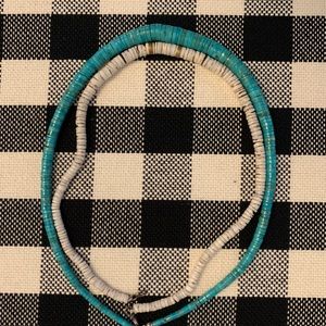 Shell and Turquoise necklaces